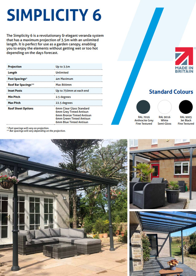 Simplicity Datasheet