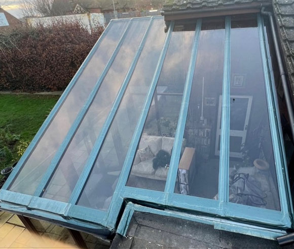 Conservatory Lead Flashing Repair in Ipswich
