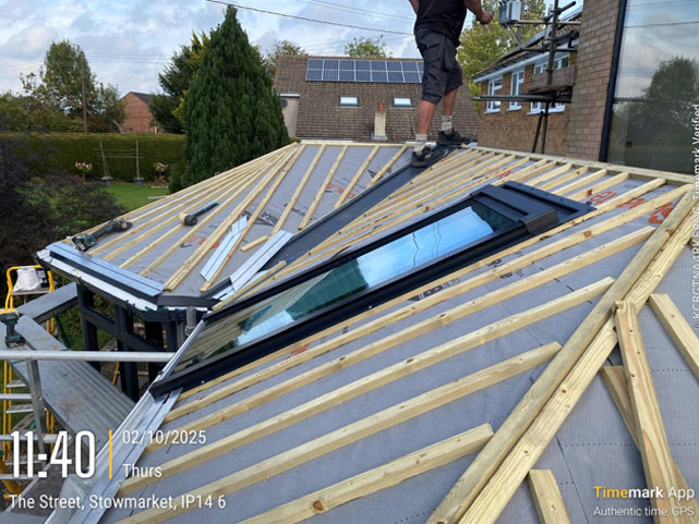 Conservatory Warm Roof Case Study - Ashfield, Suffolk