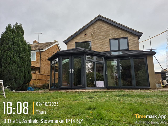 Conservatory Warm Roof Case Study - Ashfield, Suffolk