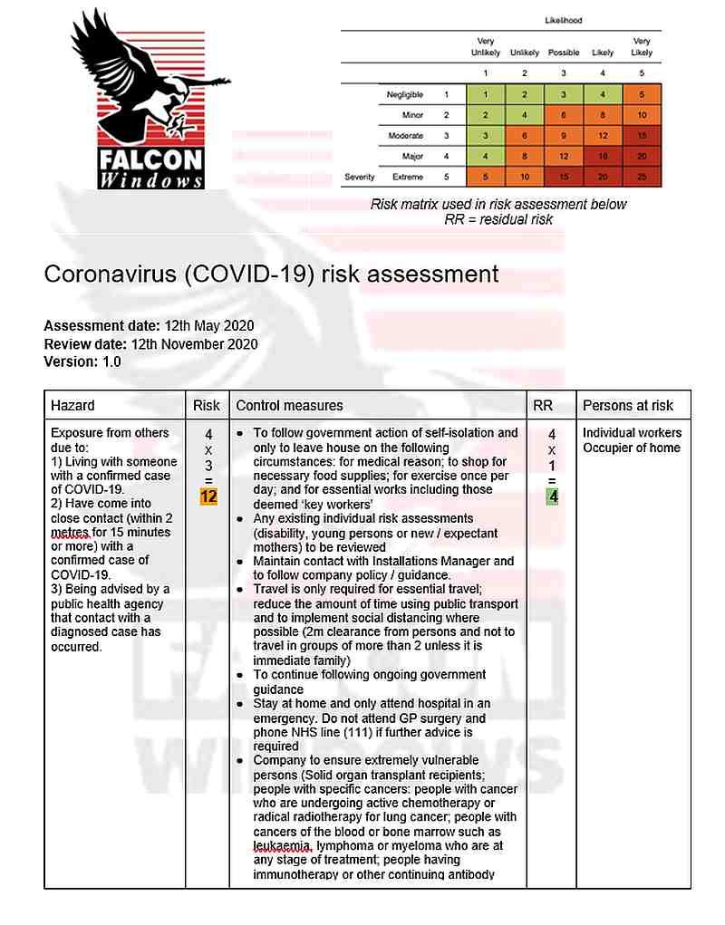 Falcon Windows