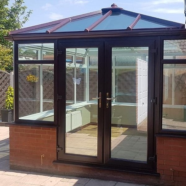 Two-tone conservatories bring brighter living